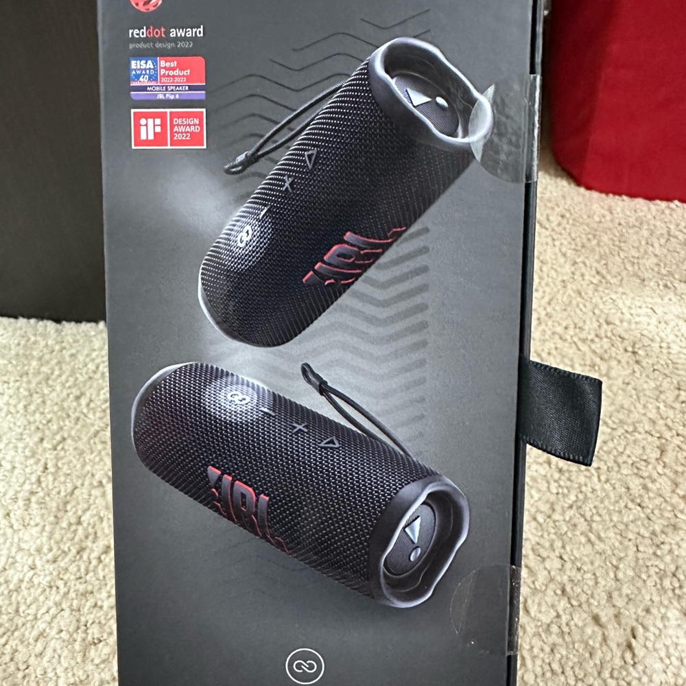 🎉FINAL PRICE🎉JBL Flip 6 Bluetooth Speaker - Black - Picture 2 of 7